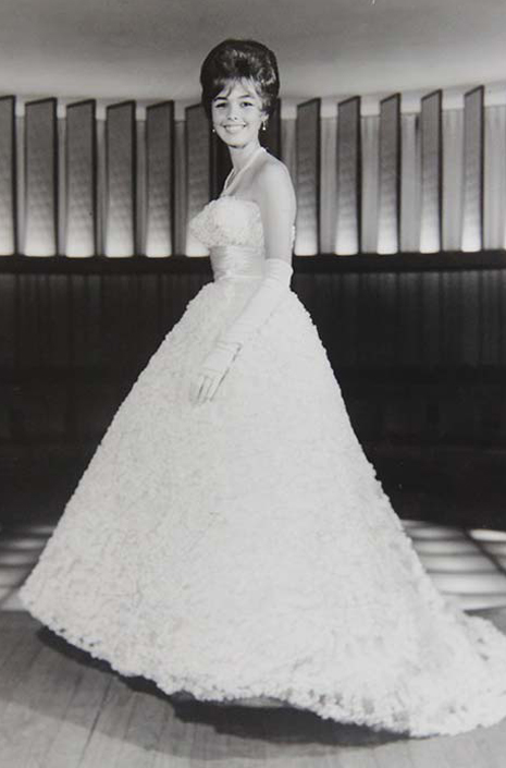 Ângela Diniz debutante. Acervo Estado de Minas