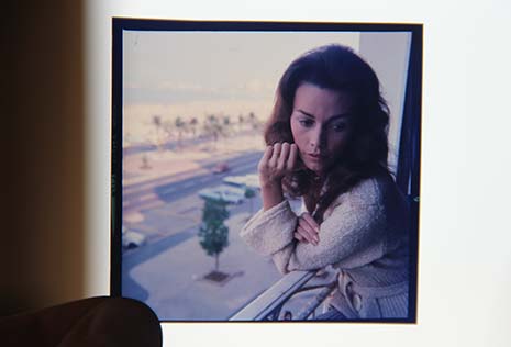 Ângela Diniz no apartamento de uma amiga carioca. Acervo Estado de Minas